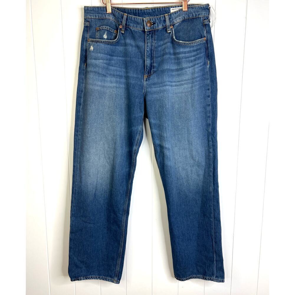 rag & bone‎ Dre Low-Rise Slim Boyfriend Jeans Blake/Medium Wash NWOT Size 32